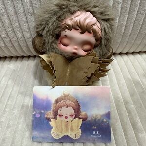 TEAKWOOD-POP MART SKULLPANDA L'impressionnisme Series plush pendant. New. No Box